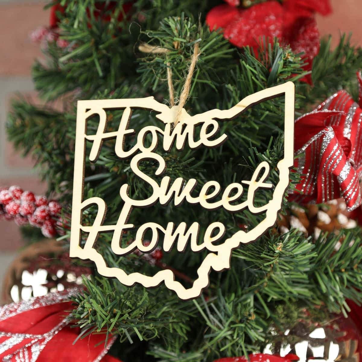 Torched Products Ornaments Ohio Home Sweet Home Ornaments (781220610165)