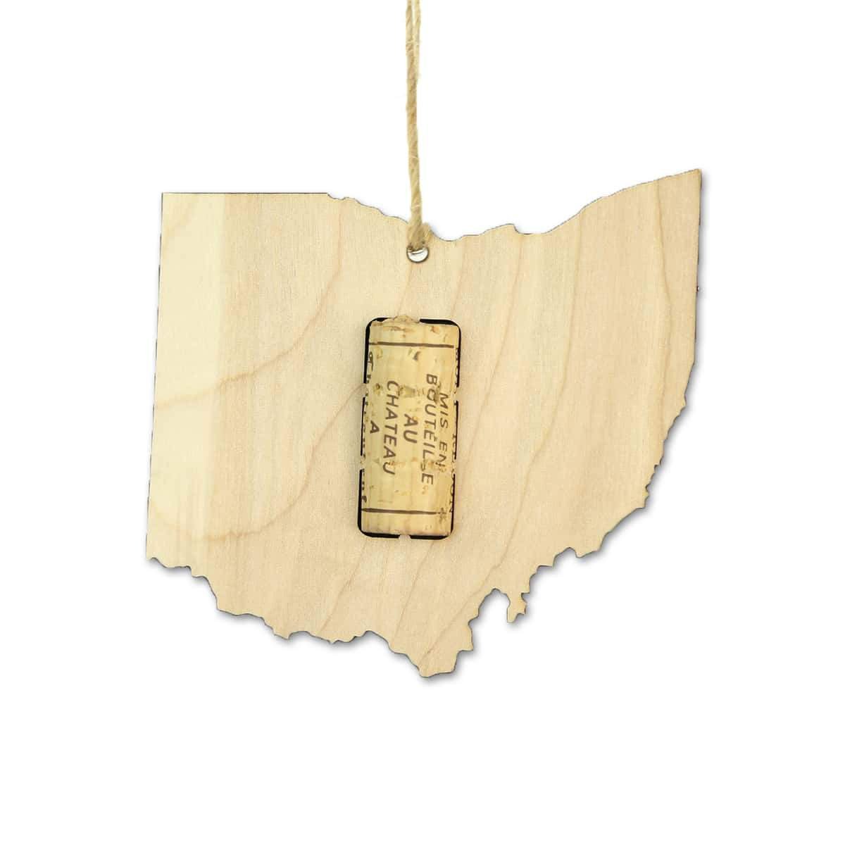 Torched Products Wine Cork Holder Ohio Wine Cork Holder Ornaments (781204062325)