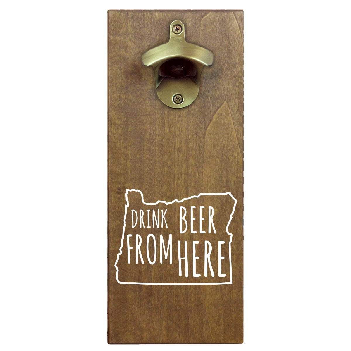 Torched Products Bottle Opener Default Title Oregon Drink Beer From Here Cap Catching Magnetic Bottle Opener (781499760757)