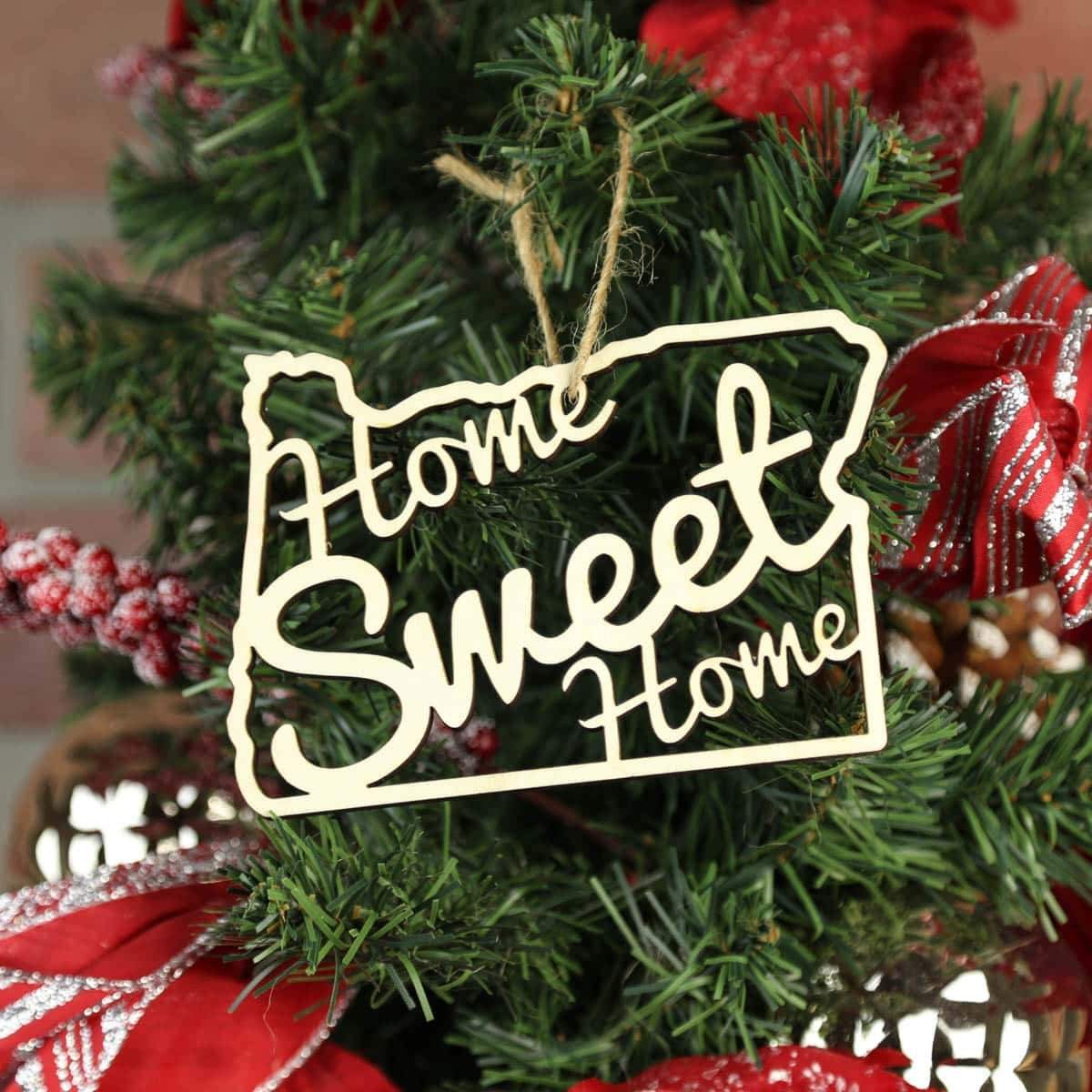 Torched Products Ornaments Oregon Home Sweet Home Ornaments (781221003381)