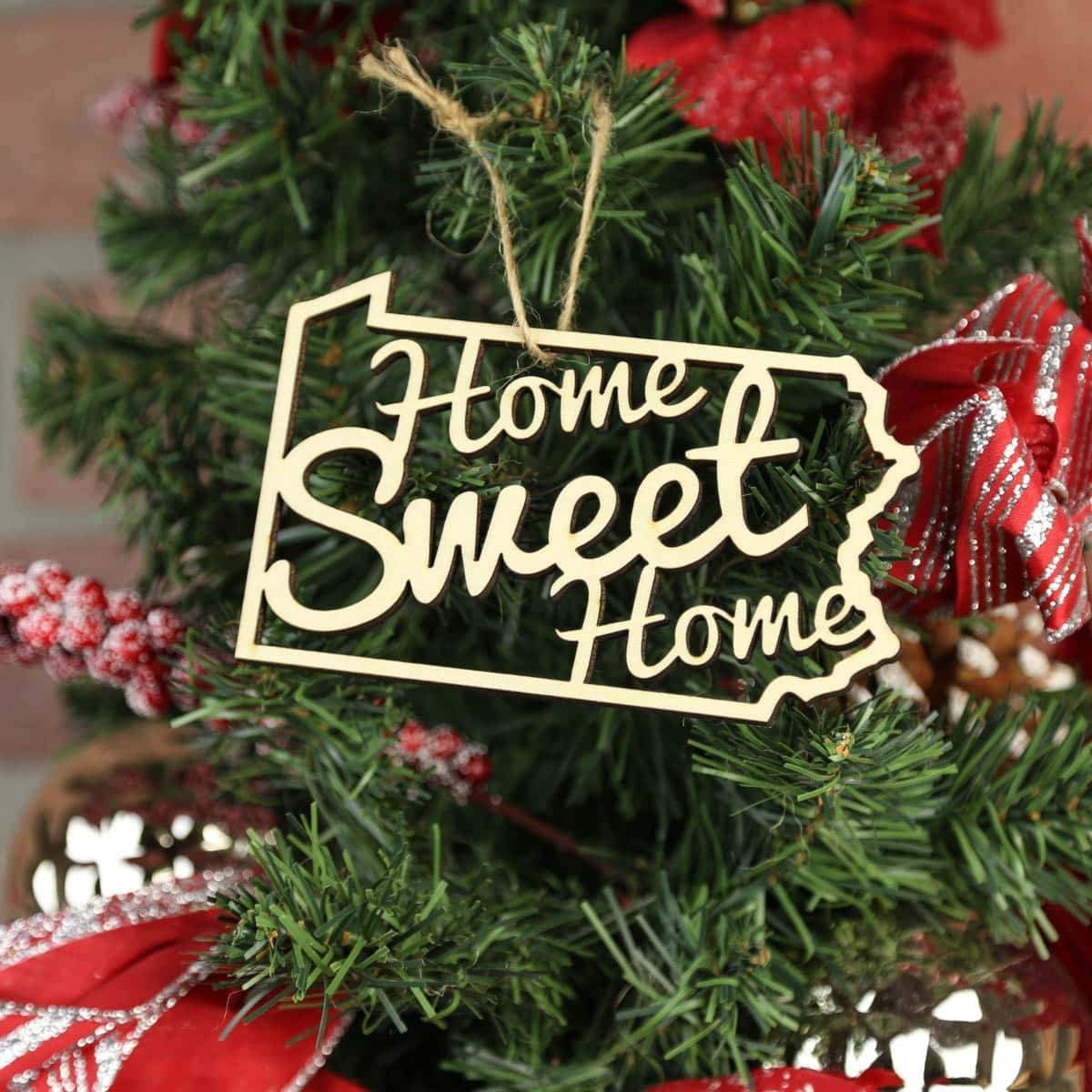 Torched Products Ornaments Pennsylvania Home Sweet Home Ornaments (781221527669)