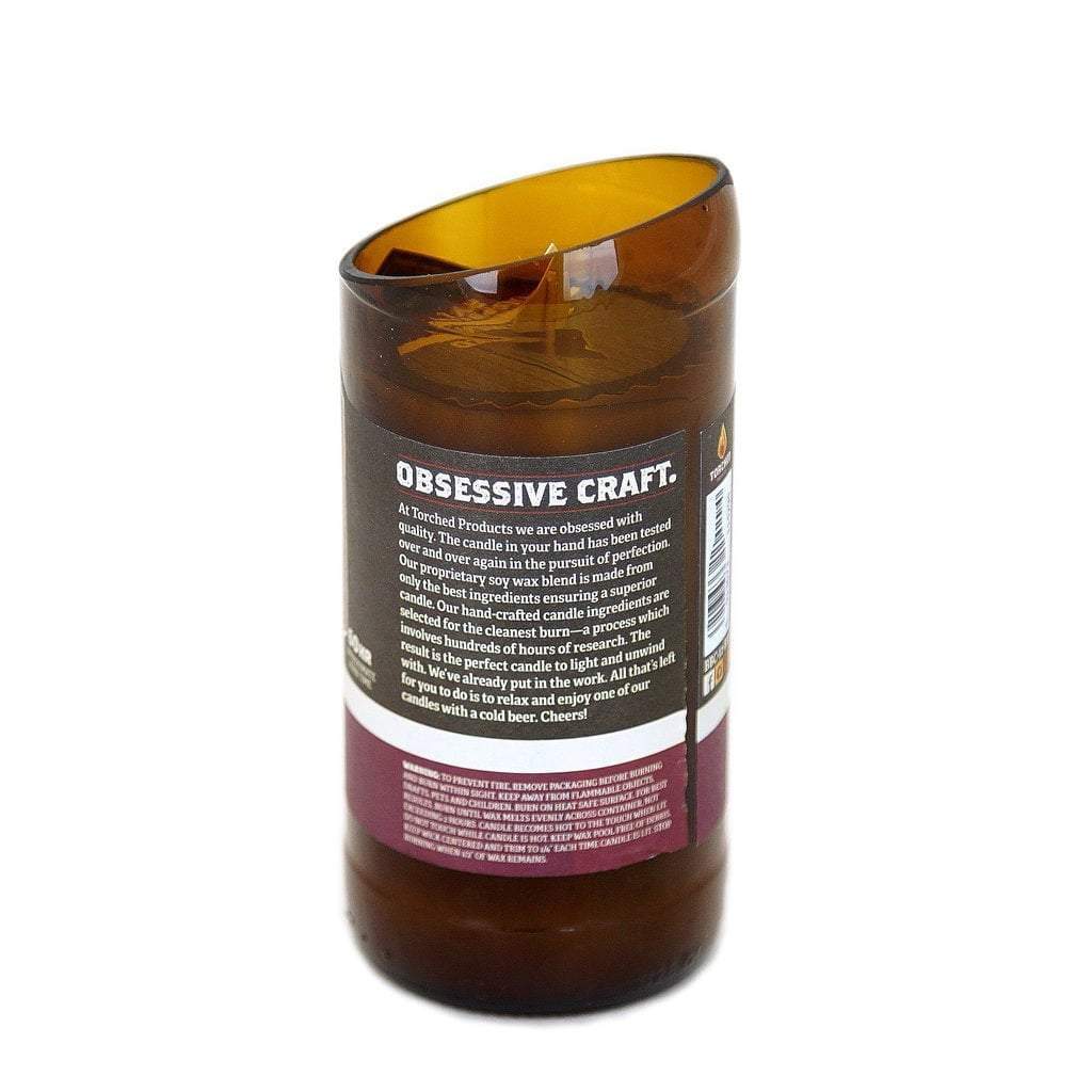 Torched Products Beer Candles Raspberry Rye Beer Candle