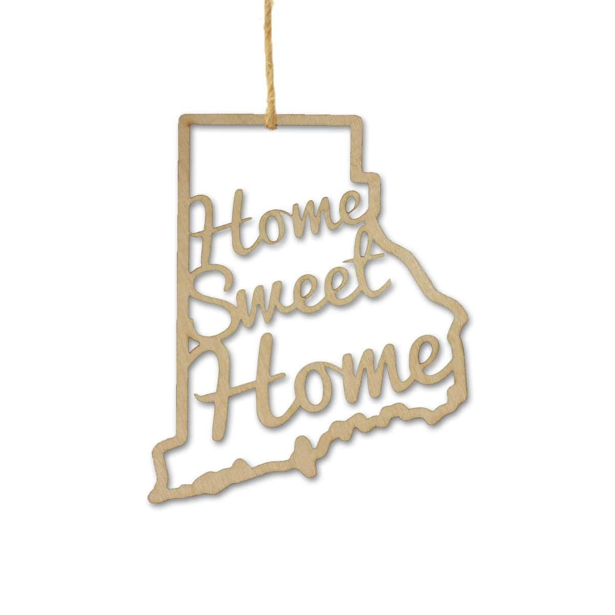Torched Products Ornaments Rhode Island Home Sweet Home Ornaments (781221593205)