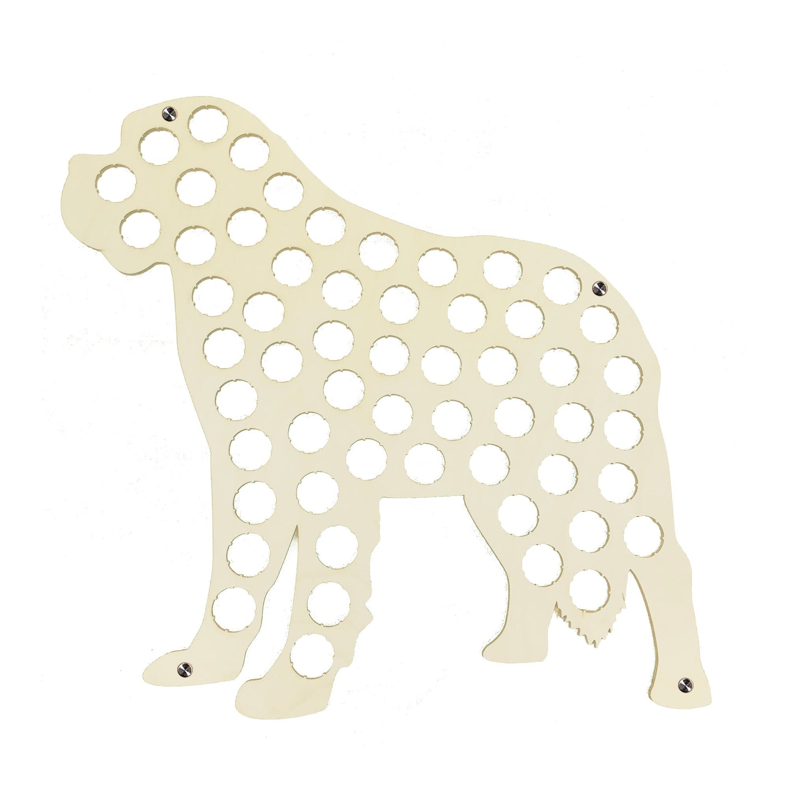 Torched Products Beer Cap Map Saint Bernard Dog Beer Bottle Cap Holder