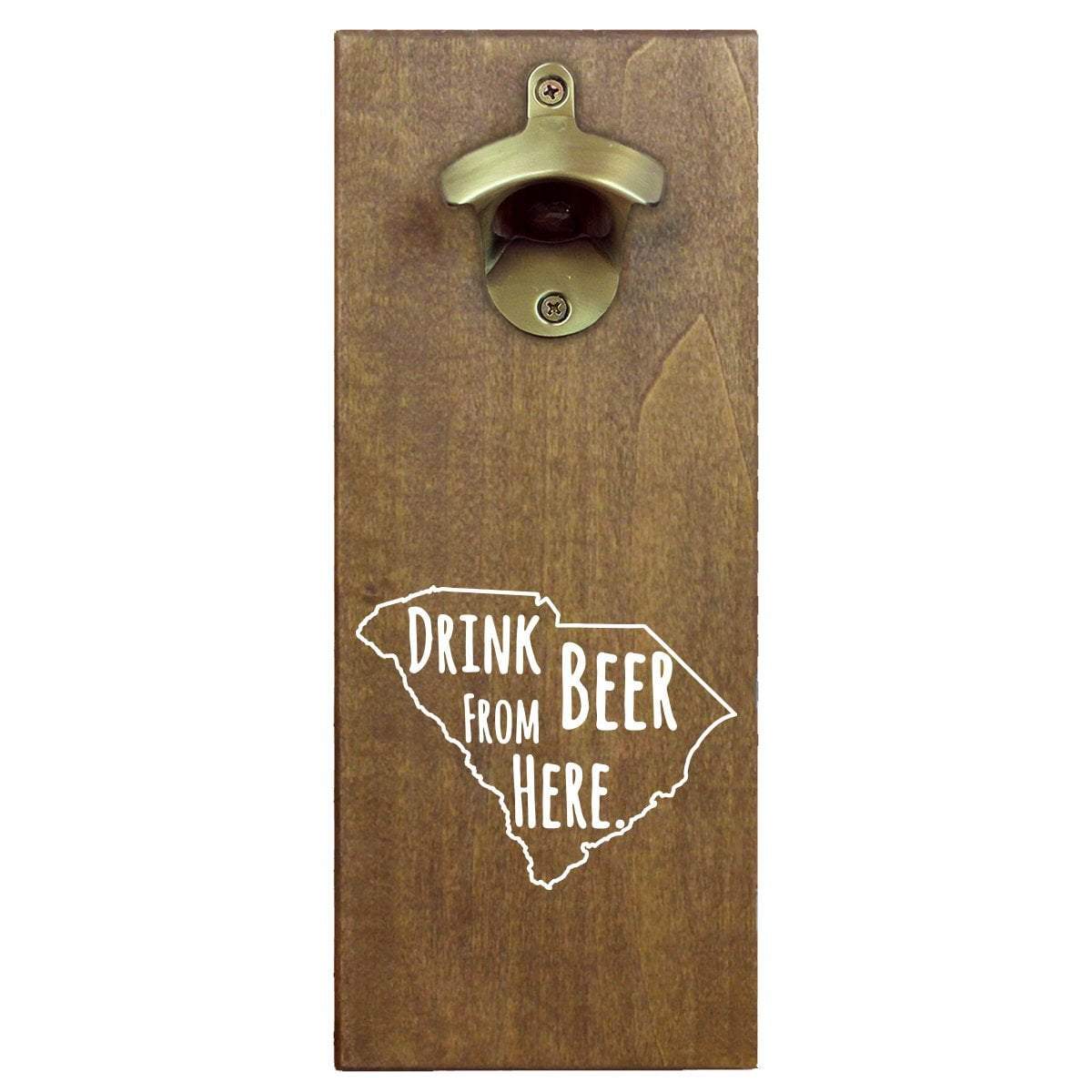 Torched Products Bottle Opener Default Title South Carolina Drink Beer From Here Cap Catching Magnetic Bottle Opener (781500448885)