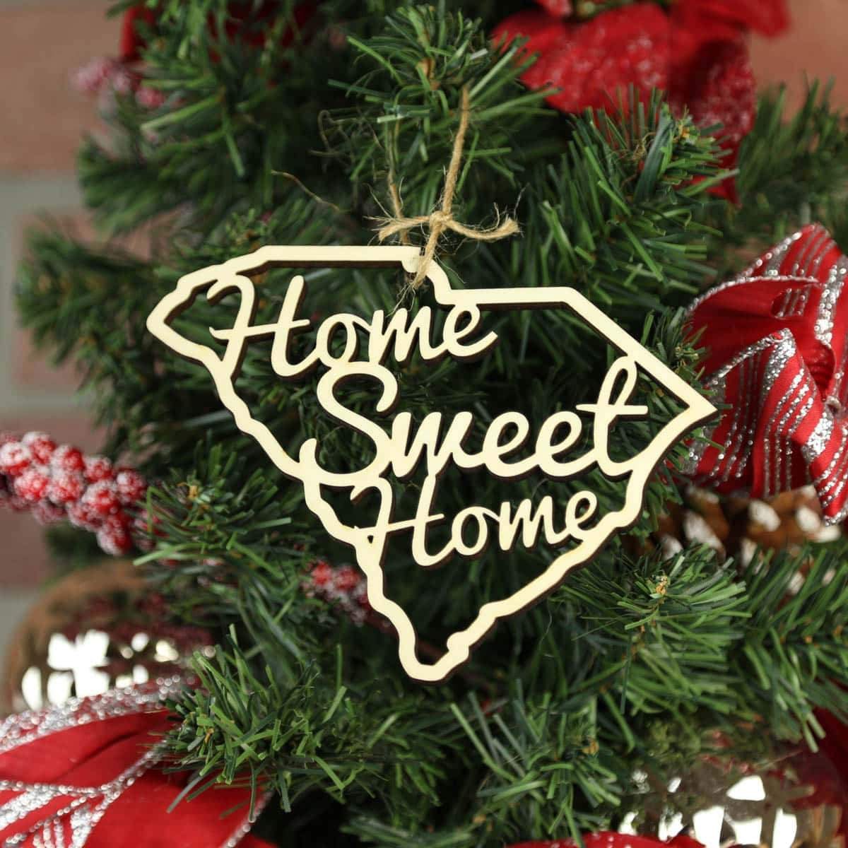 Torched Products Ornaments South Carolina Home Sweet Home Ornaments (781221953653)