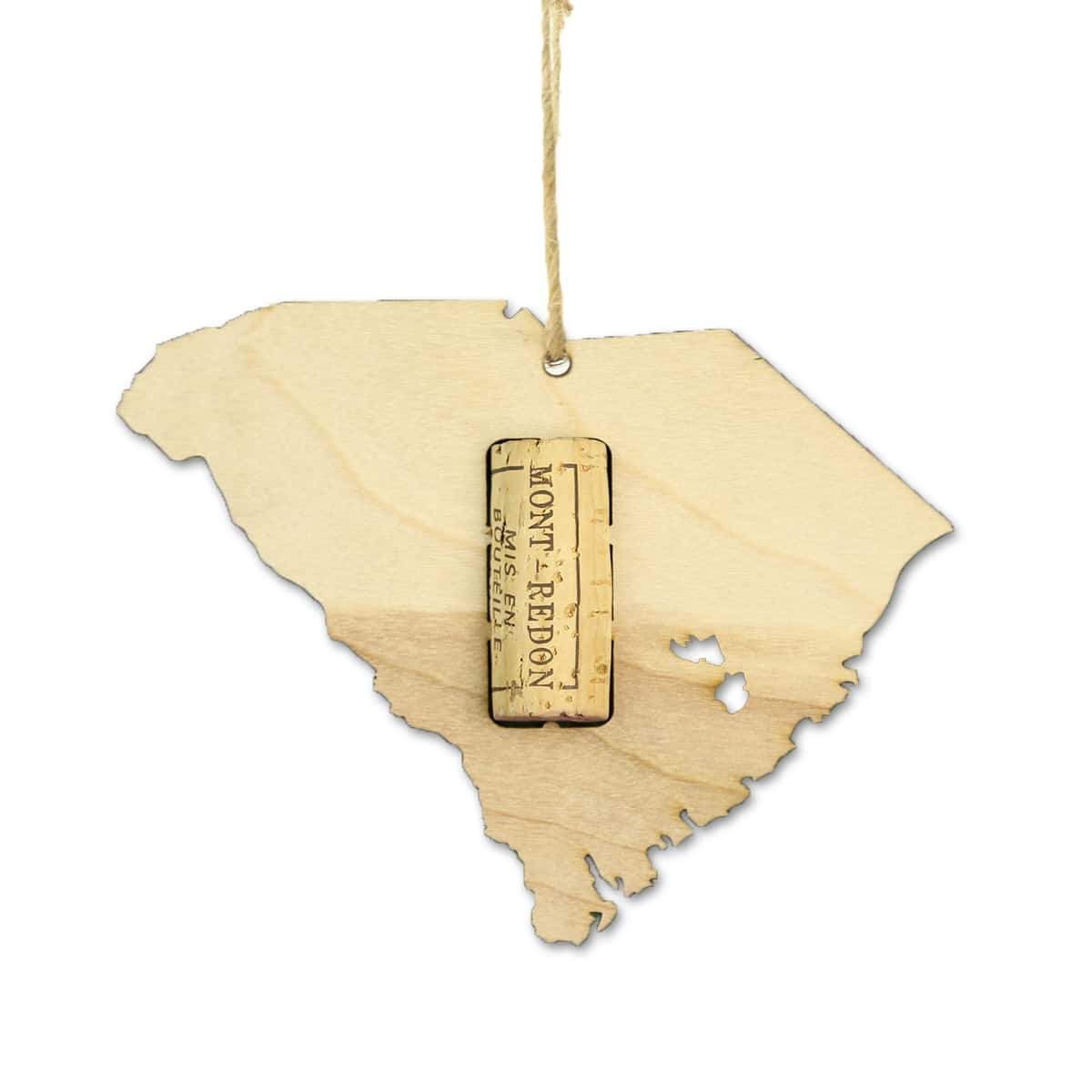 Torched Products Wine Cork Holder South Carolina Wine Cork Holder Ornaments (781205012597)