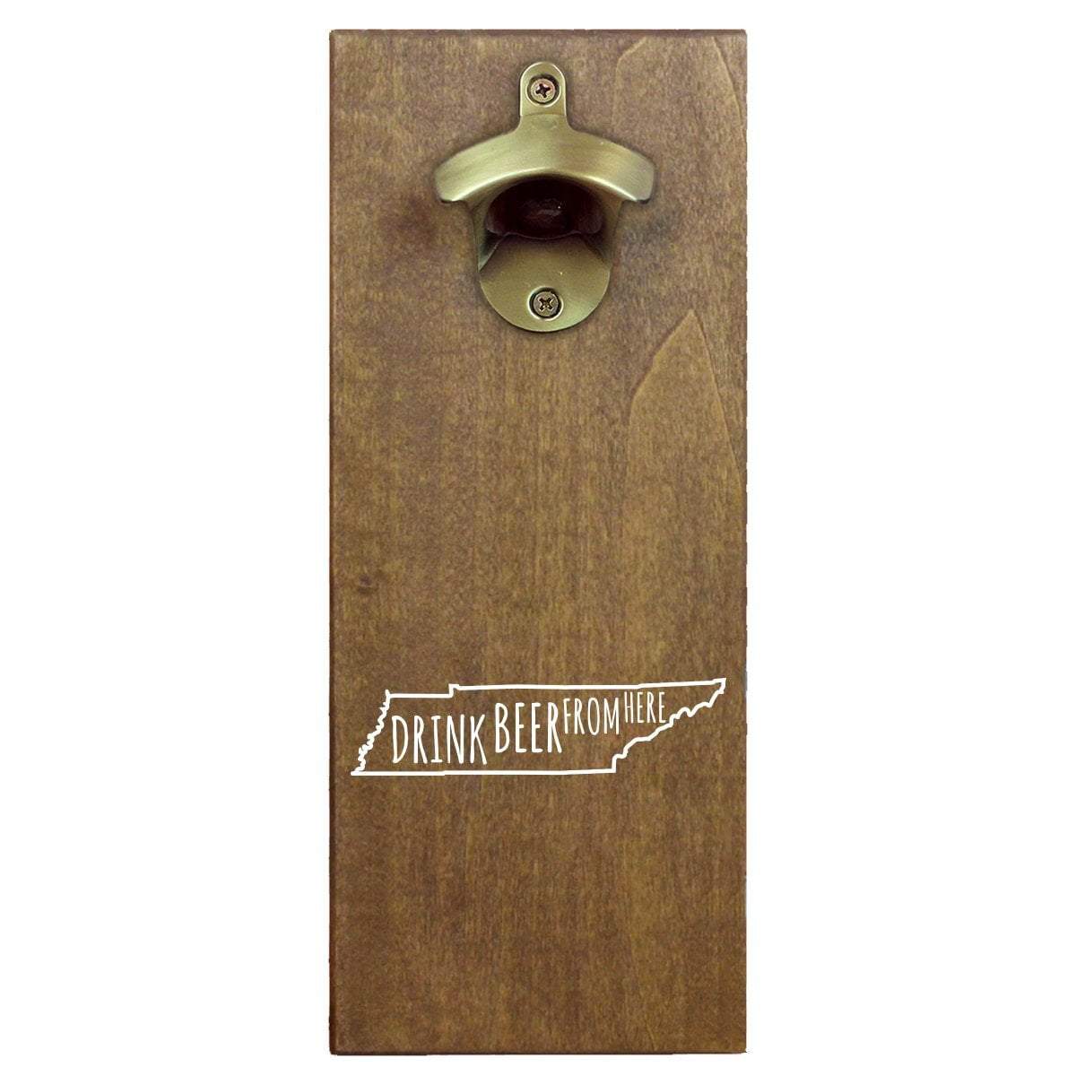 Torched Products Bottle Opener Default Title Tennessee Drink Beer From Here Cap Catching Magnetic Bottle Opener (781501137013)