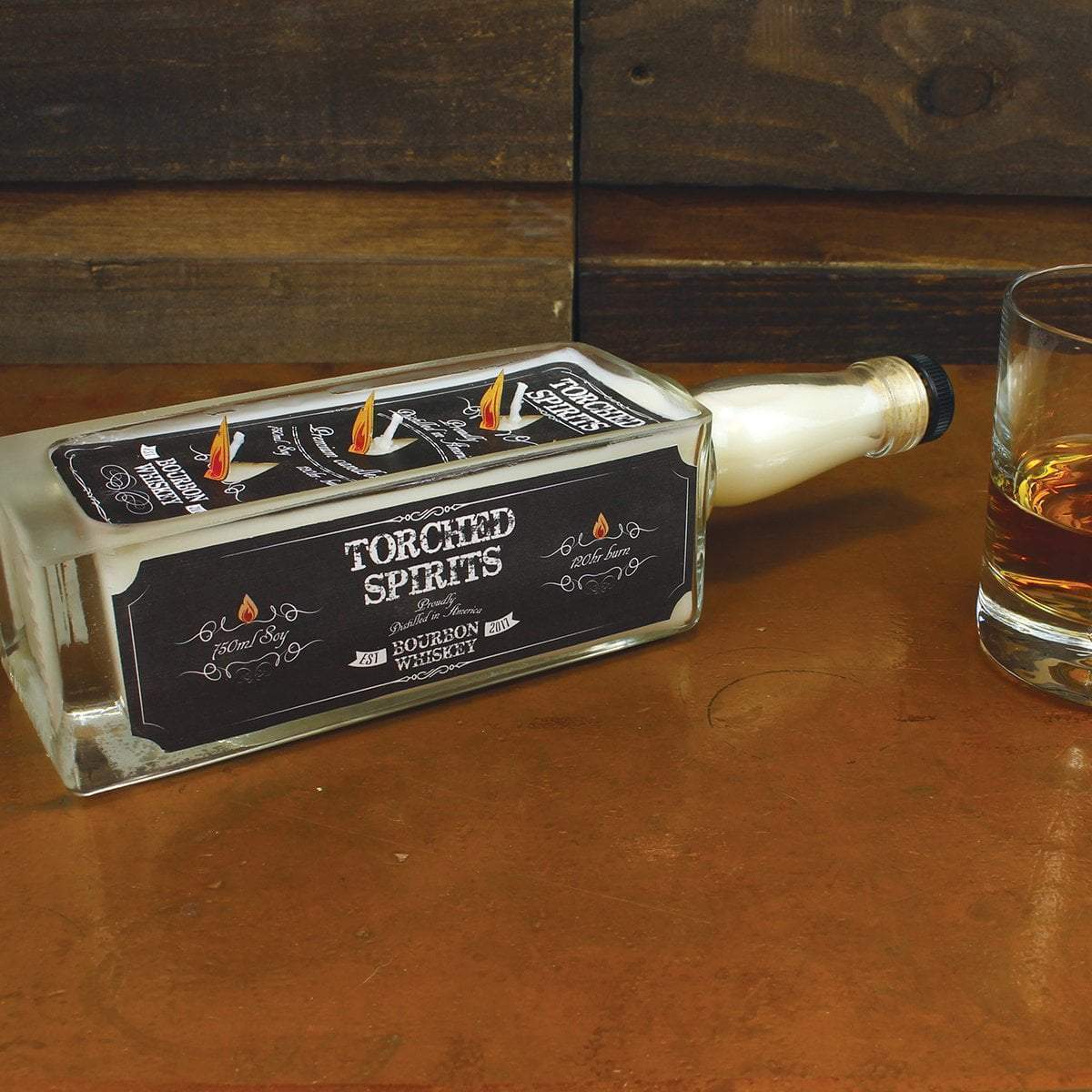 Torched Products Beer Candles Torched Spirits Tennessee Small Batch Whiskey Candle (4507501035569)