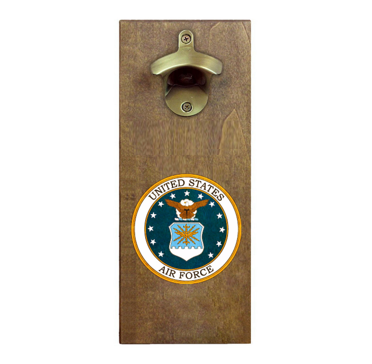 Torched Products Bottle Opener US Air Force  Cap Catching Magnetic Bottle Opener (2081454456881)