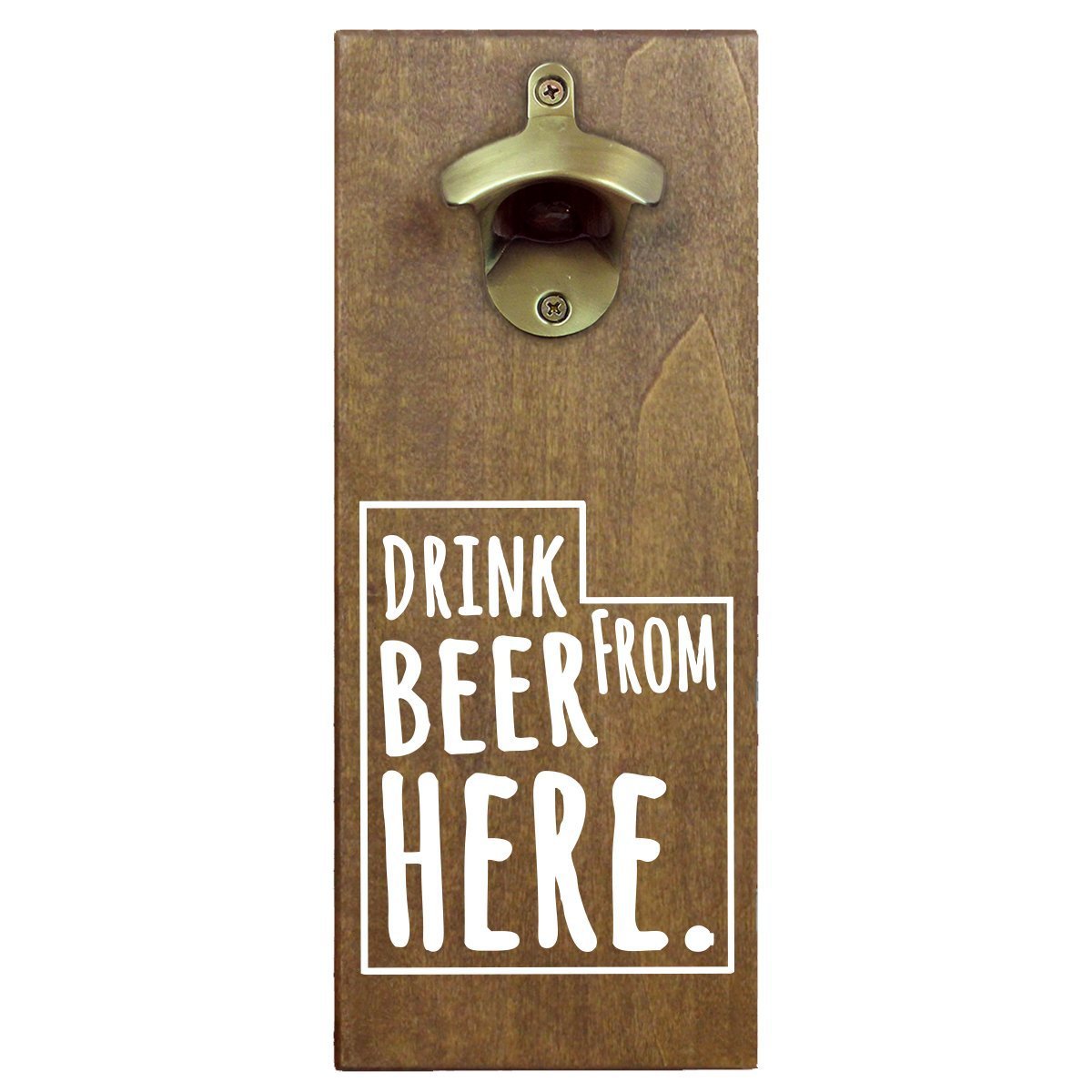Torched Products Bottle Opener Default Title Utah Drink Beer From Here Cap Catching Magnetic Bottle Opener (781501759605)