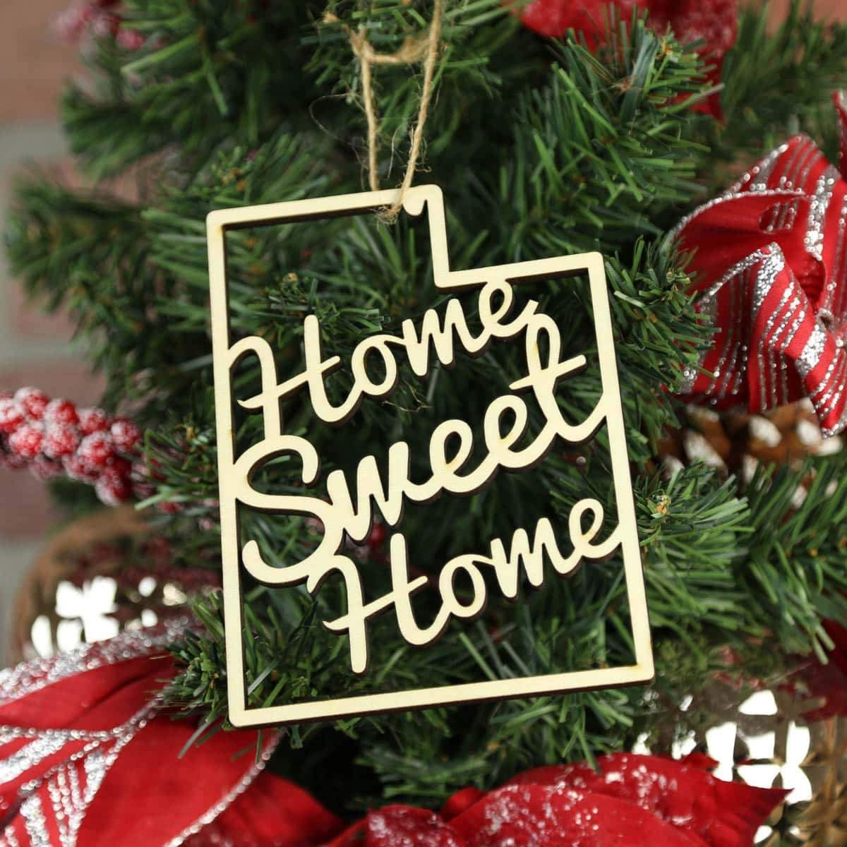 Torched Products Ornaments Utah Home Sweet Home Ornaments (781223034997)