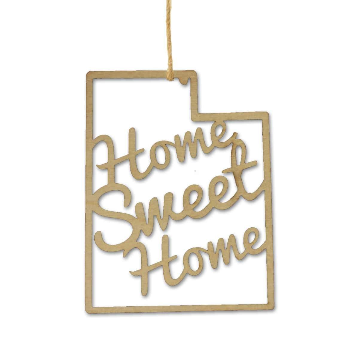 Torched Products Ornaments Utah Home Sweet Home Ornaments (781223034997)