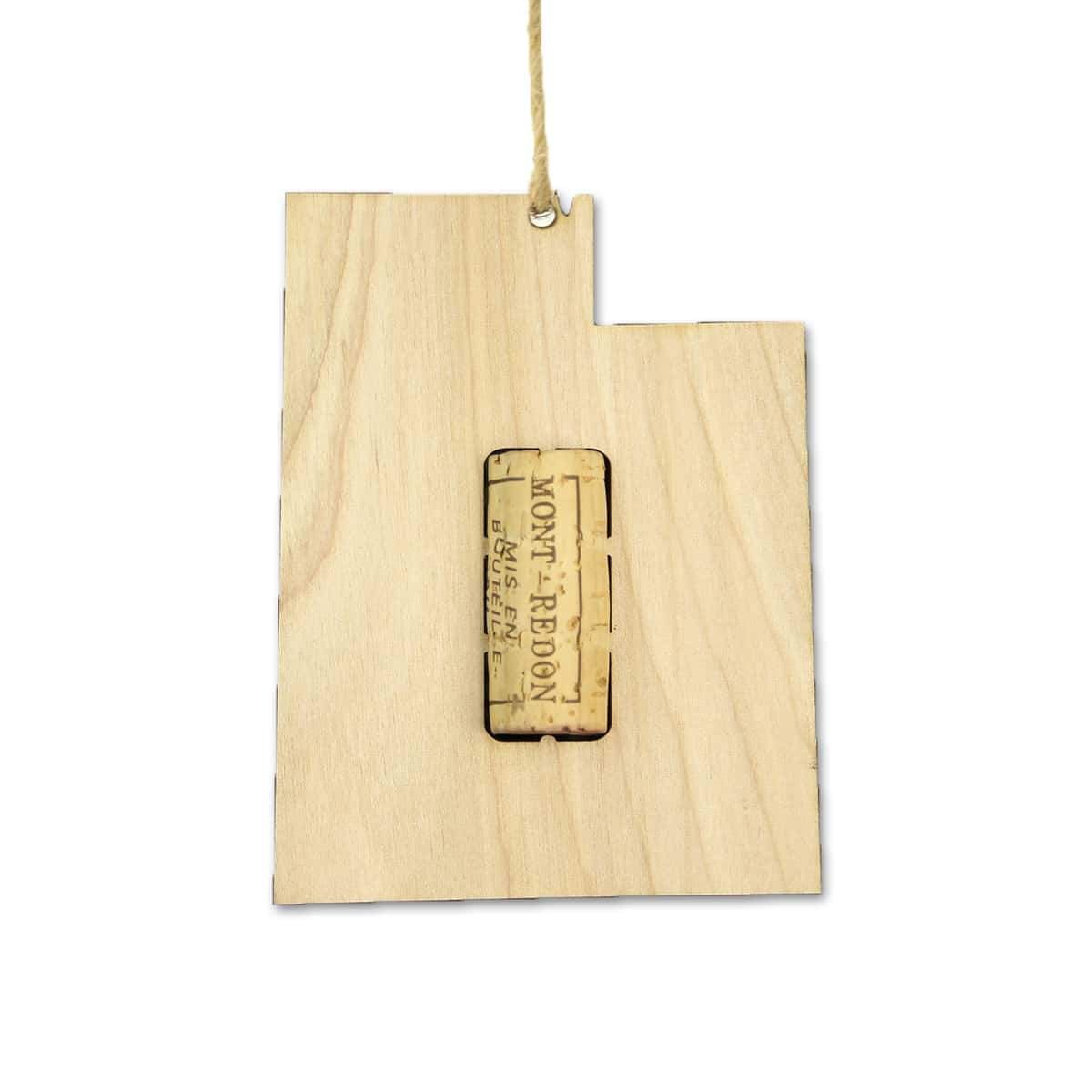 Torched Products Wine Cork Holder Utah Wine Cork Holder Ornaments (781206388853)