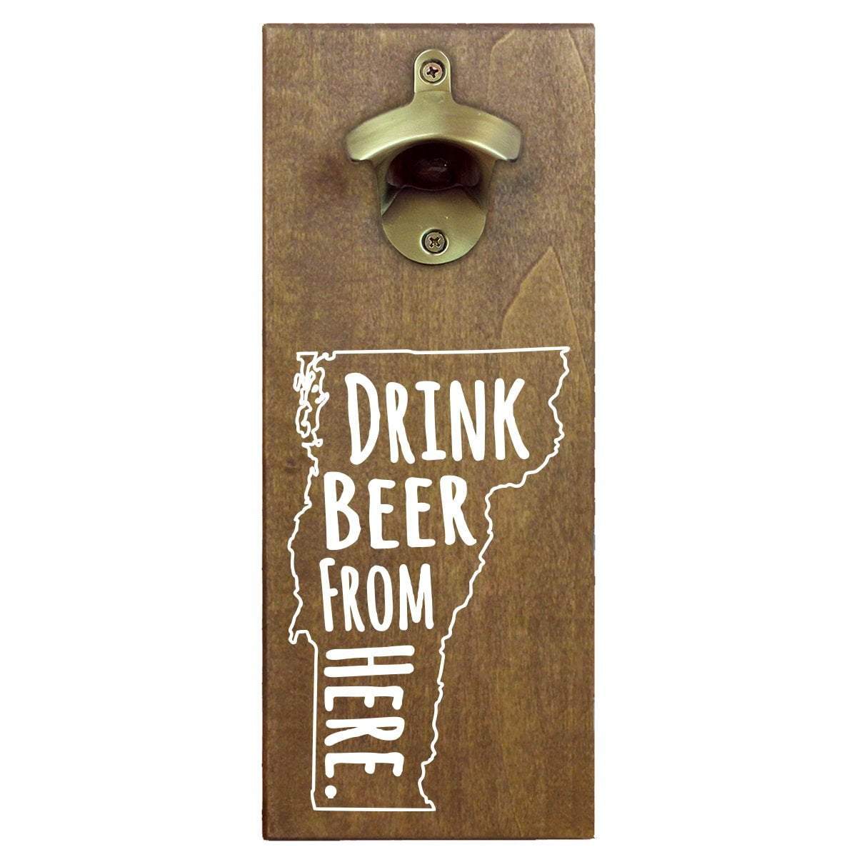 Torched Products Bottle Opener Default Title Vermont Drink Beer From Here Cap Catching Magnetic Bottle Opener (781502120053)