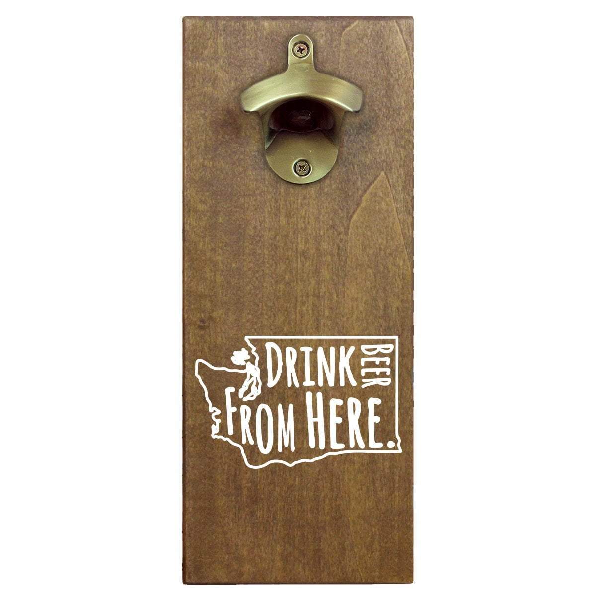 Torched Products Bottle Opener Default Title Washington Drink Beer From Here Cap Catching Magnetic Bottle Opener (781502447733)