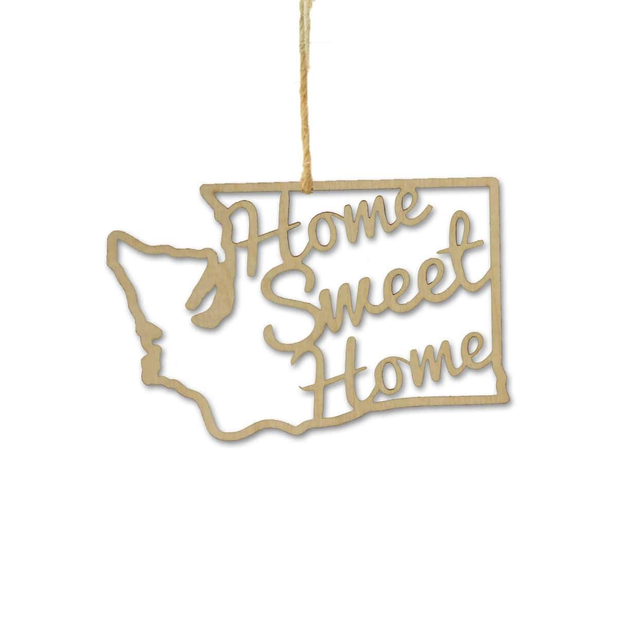 Torched Products Ornaments Washington Home Sweet Home Ornaments (781223821429)