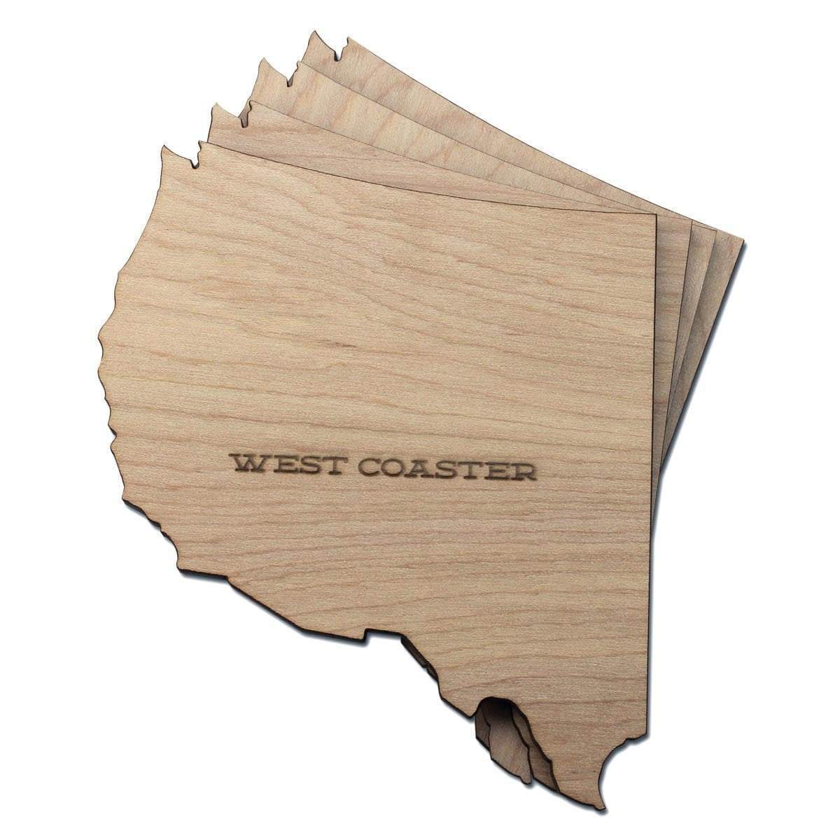 Torched Products Coasters West Coaster Wood Coaster