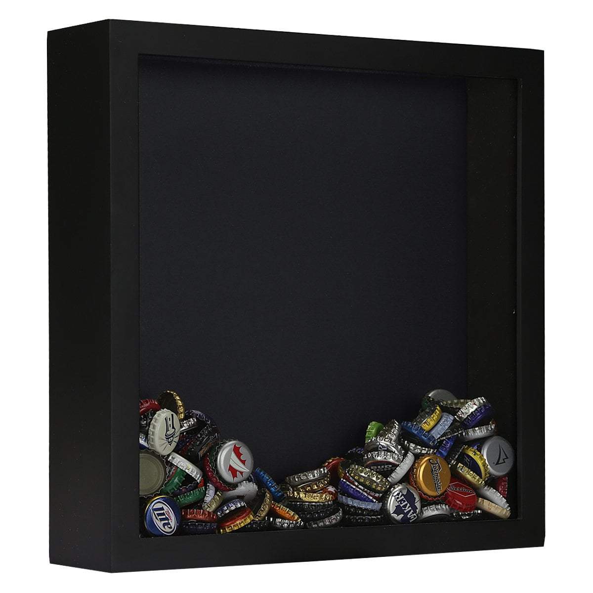 Torched Products Shadow Box Black Wholesale Top Loading Shadow Box – Beer and Cork Collector (778782474357)
