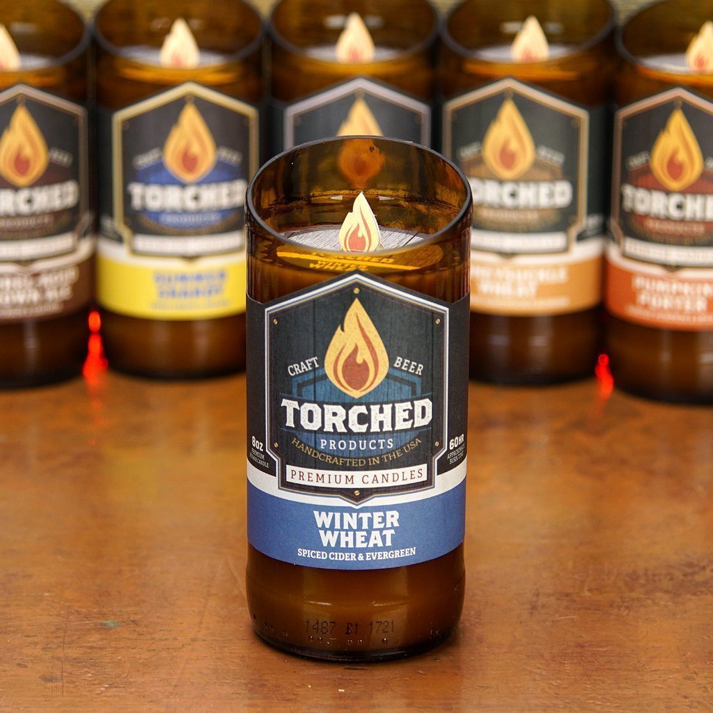 Torched Products Beer Candles Winter Wheat Beer Candle