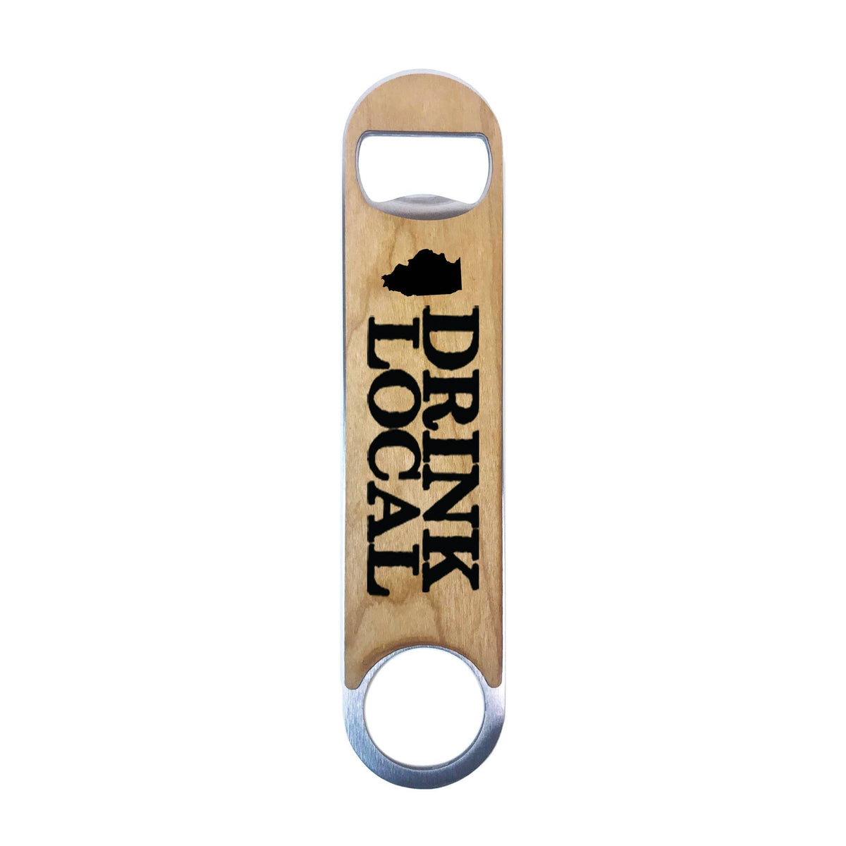 Torched Products Bottle Opener Illinois Wood Speed Bottle Opener - Drink Local