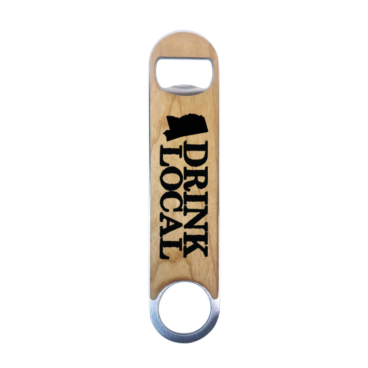 Torched Products Bottle Opener Mississippi Wood Speed Bottle Opener - Drink Local