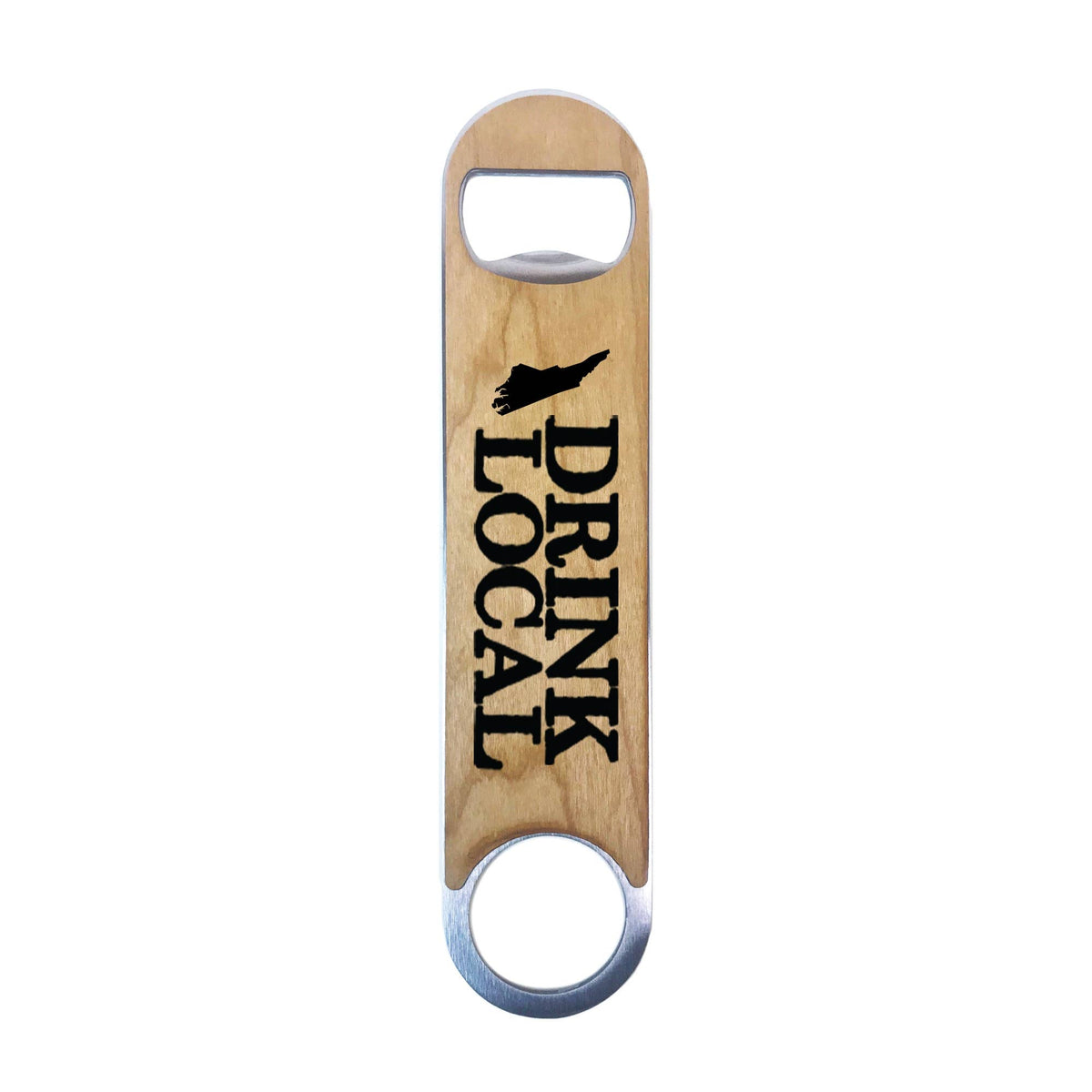 Torched Products Bottle Opener North Carolina Wood Speed Bottle Opener - Drink Local