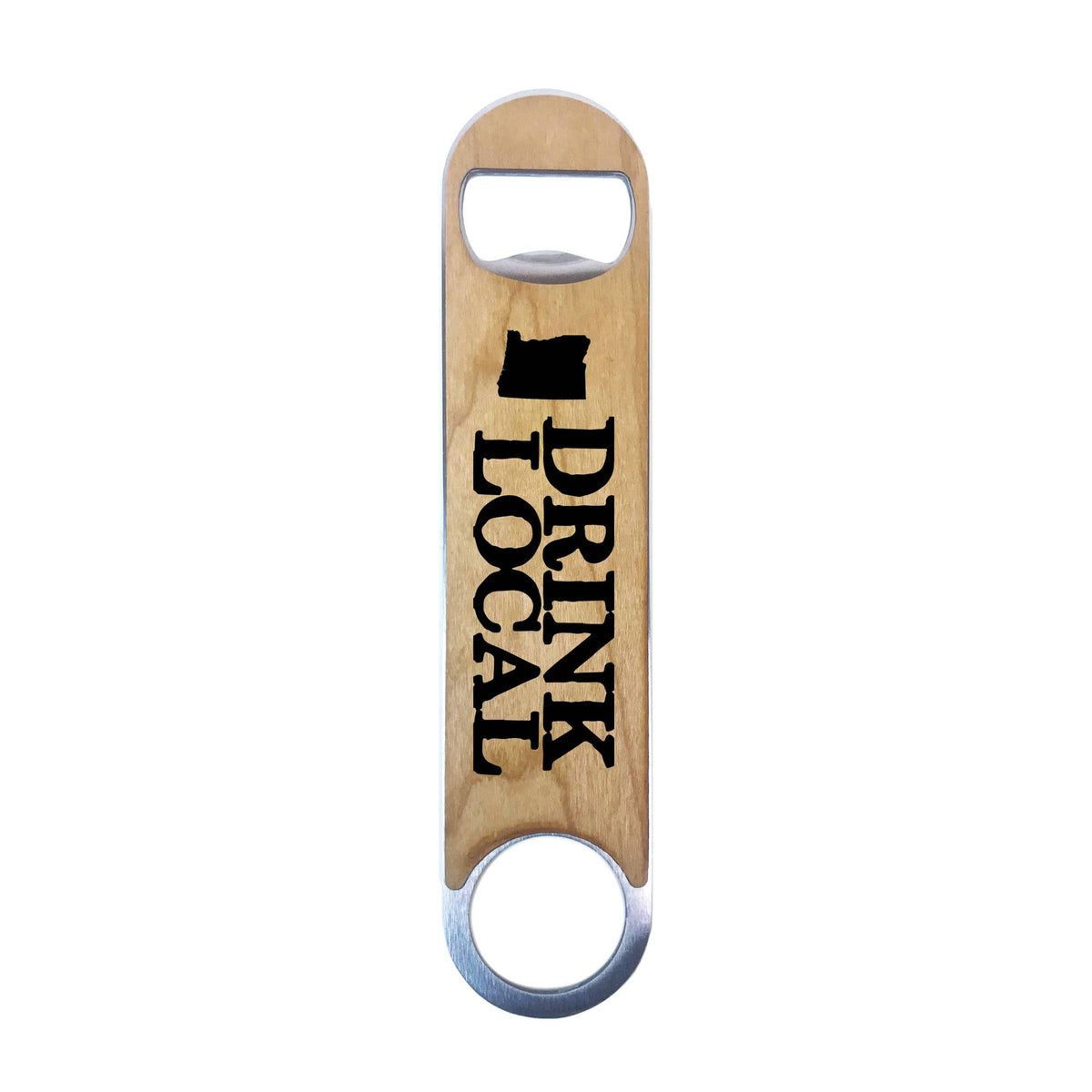 Torched Products Bottle Opener Oregon Wood Speed Bottle Opener - Drink Local