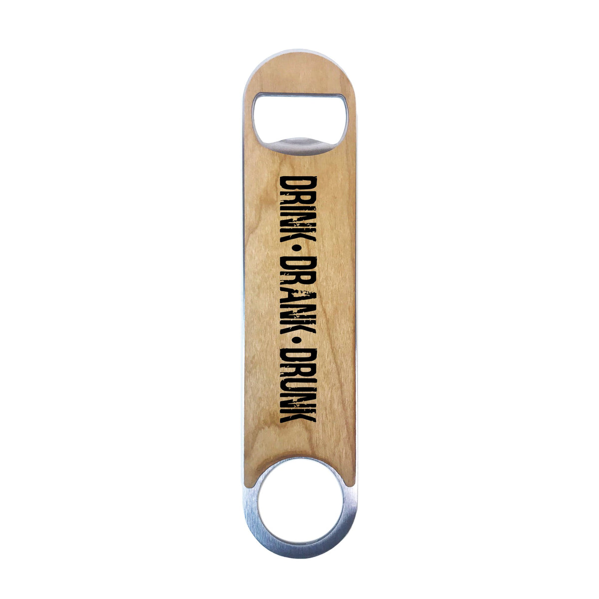 Torched Products Bottle Opener Wood Speed Bottle Opener (Drunk)