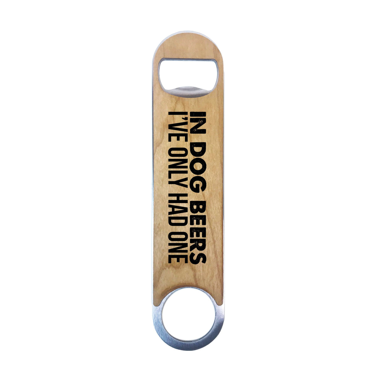 Torched Products Bottle Opener Wood Speed Bottle Opener (In Dog Beers)