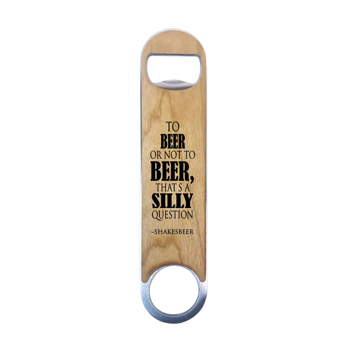 Torched Products Bottle Opener Wood Speed Bottle Opener (Shakesbeer)
