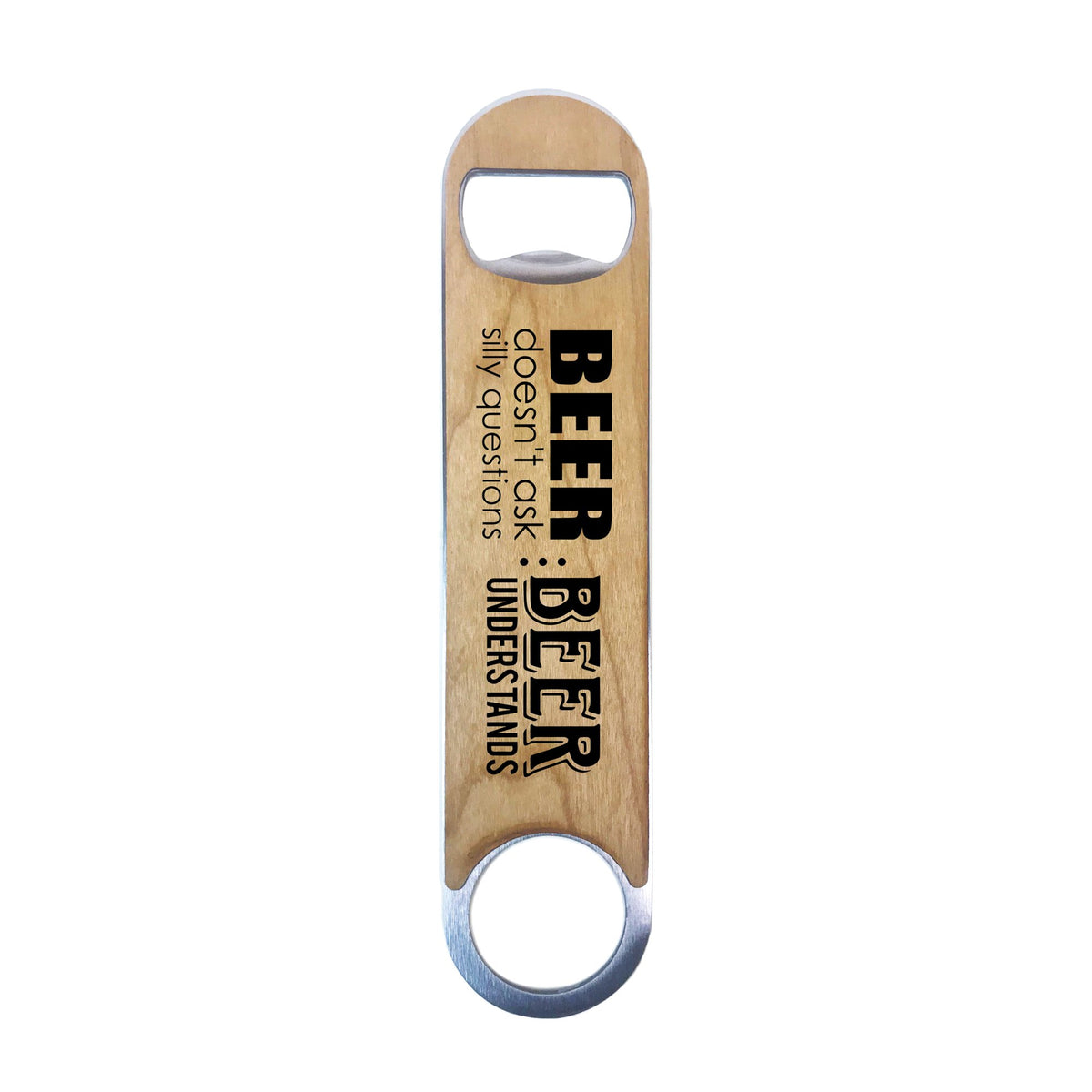 Torched Products Bottle Opener Wood Speed Bottle Opener (Understands)